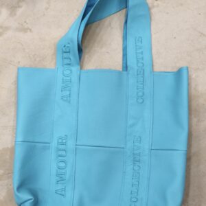 CABAS brodé en cuir