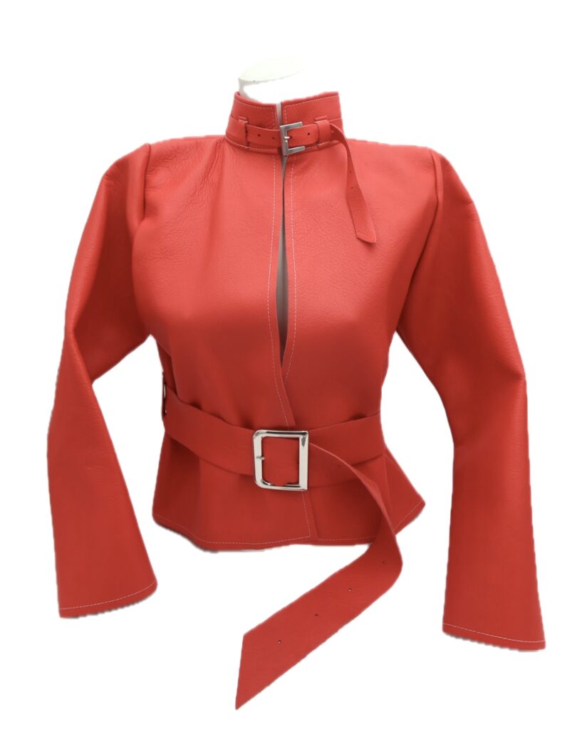 Veste en cuir (modèle 2025)
