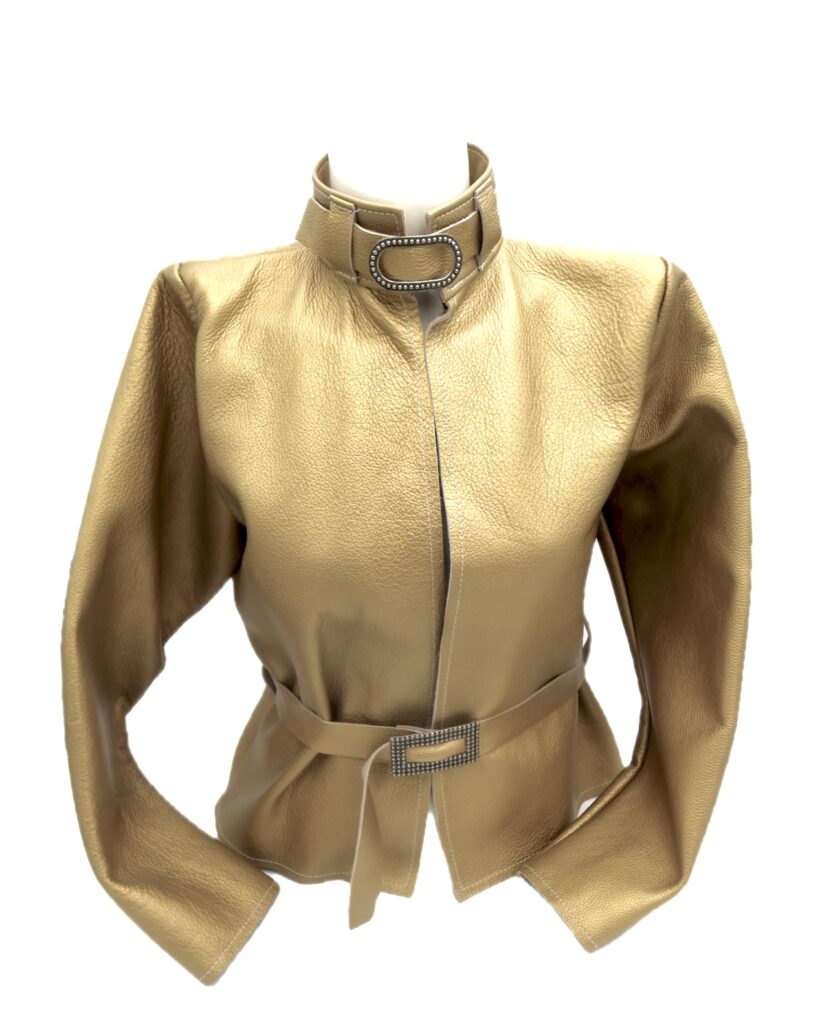 Veste en cuir (modèle 2025)