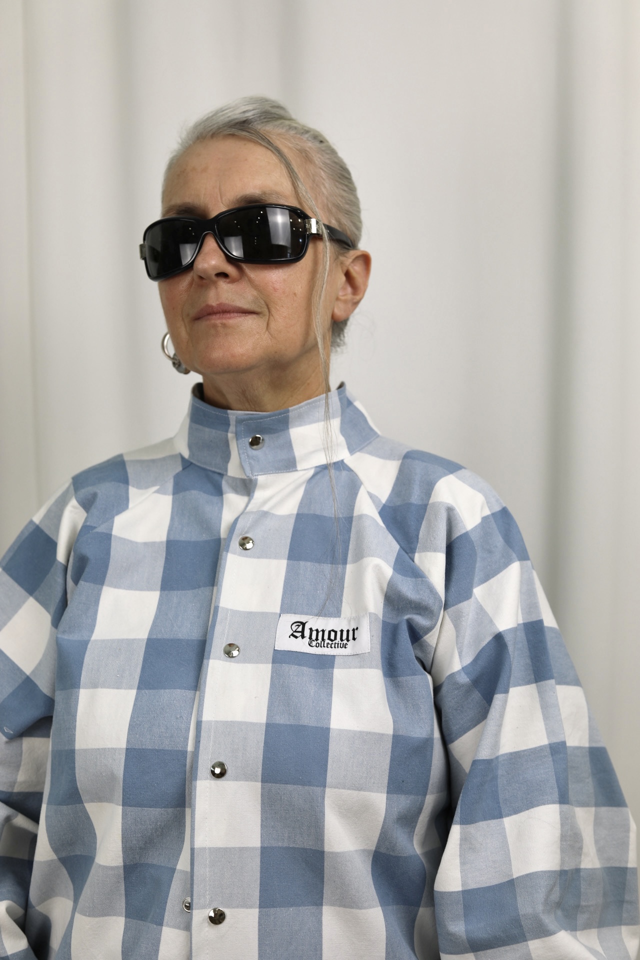 Bombers Carreaux/ Argenté – Image 8