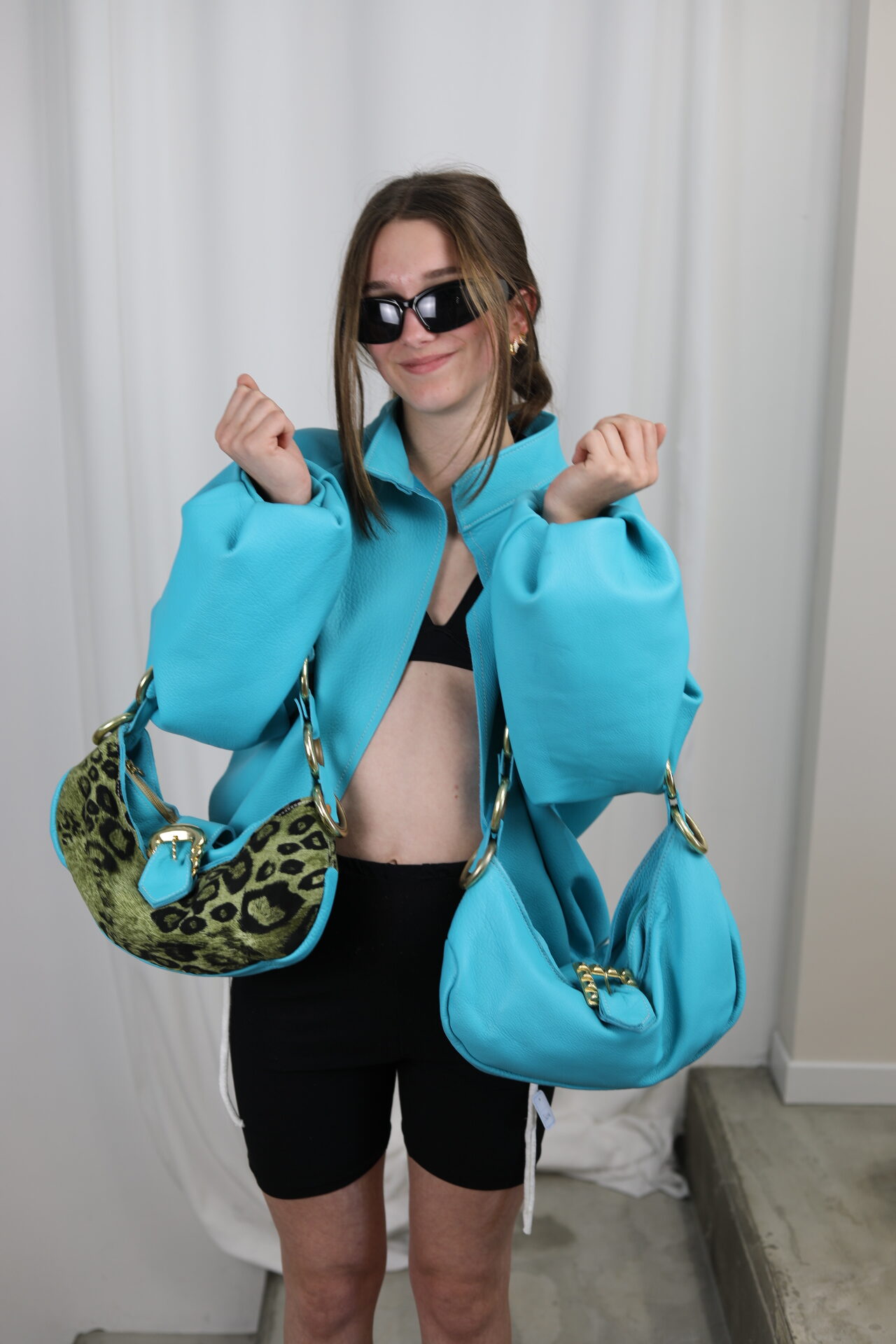 Bombers Turquoise/ Argenté – Image 5
