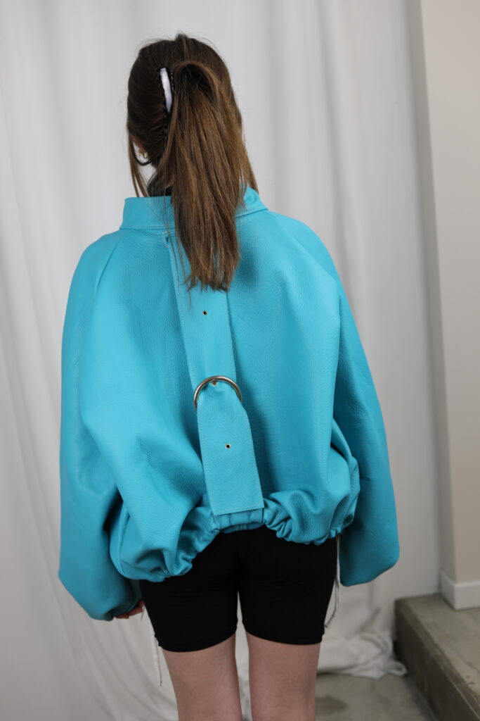 Bombers Turquoise/ Argenté