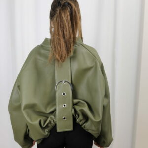 Bombers Kaki / Argenté