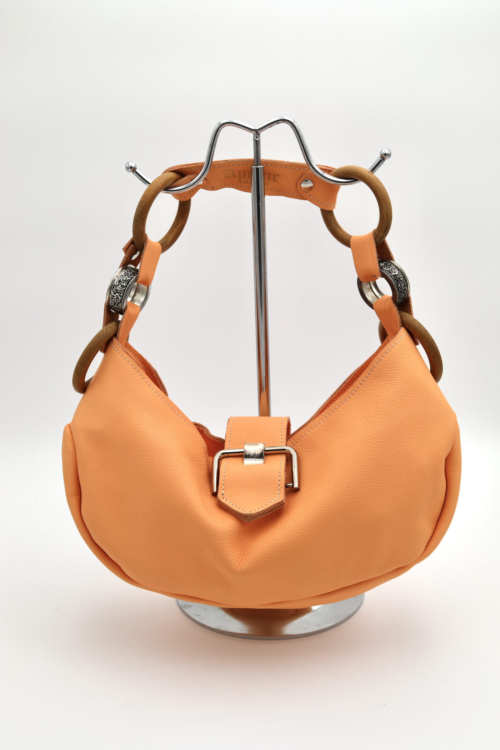 Baby Bag Orange/ Argenté