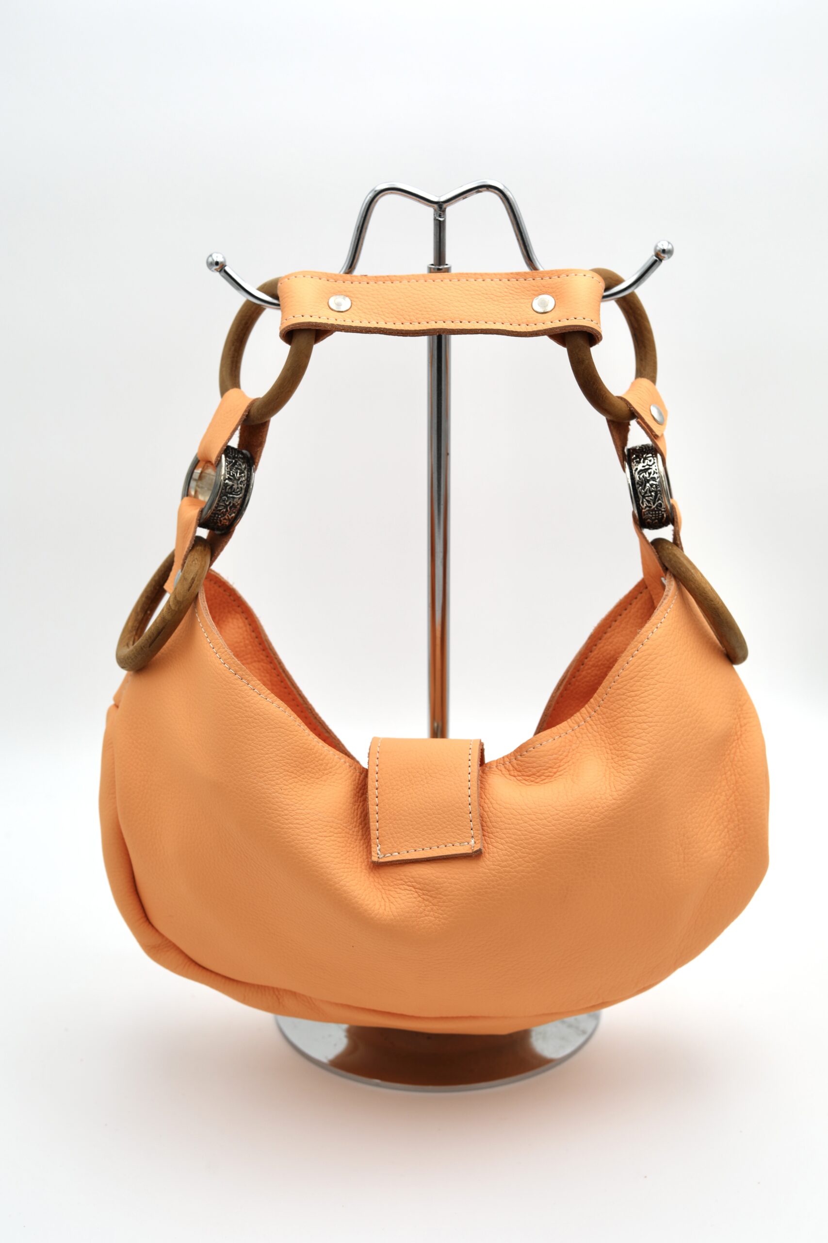 Baby Bag Orange/ Argenté – Image 3