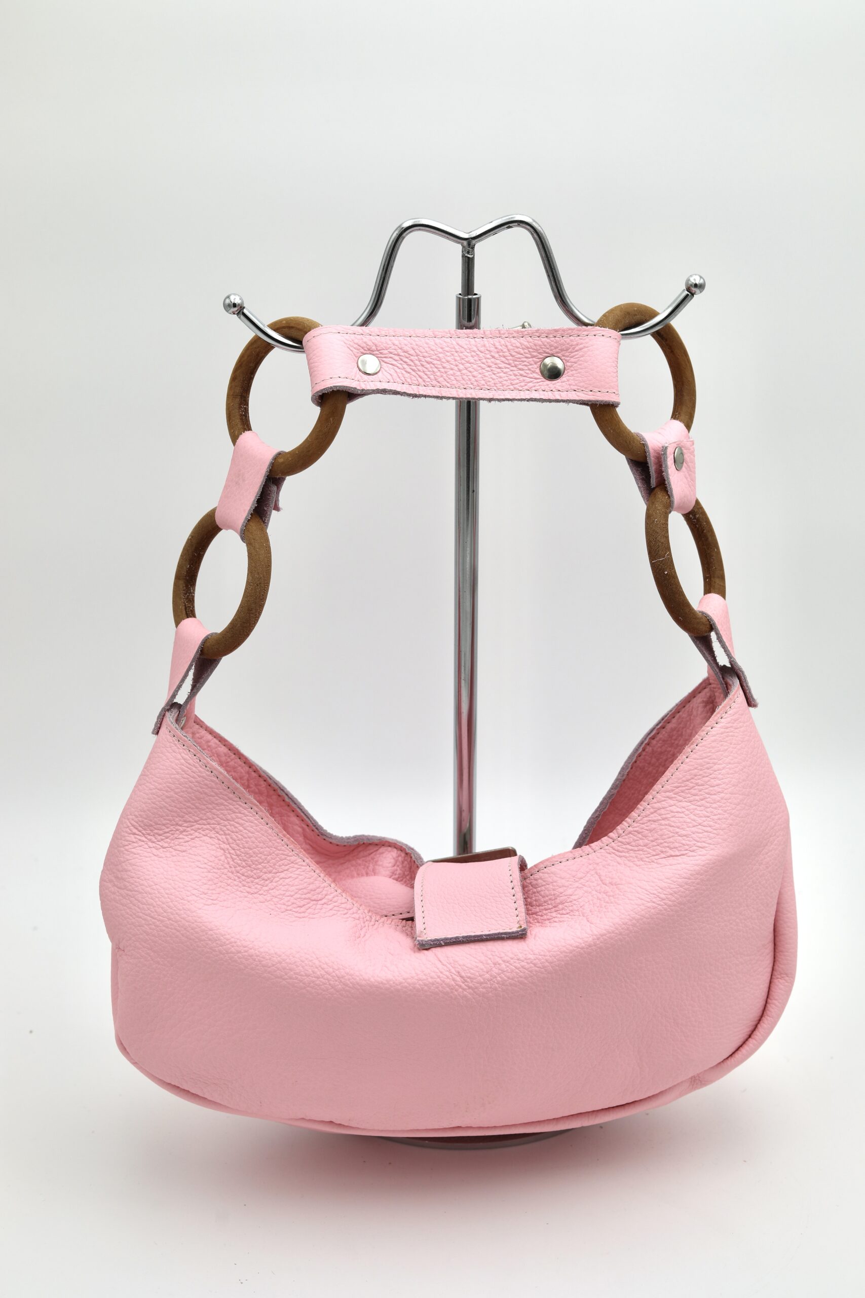 Baby Bag Rose/ Boucle Argentée – Image 5