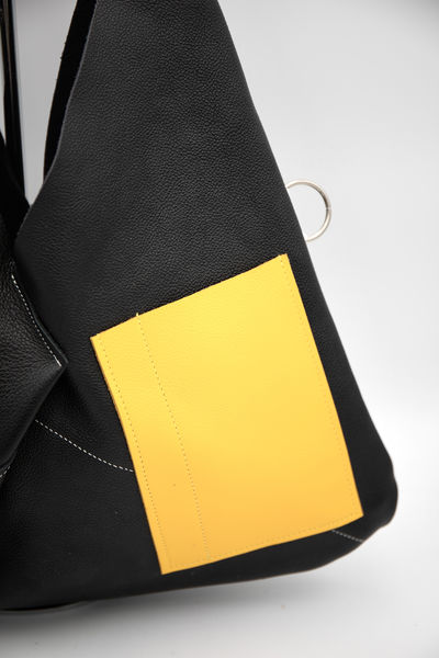 Sac à Main Triangle Mondrian + Porte Cartes – Image 4
