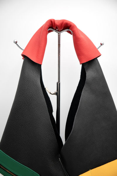Sac à Main Triangle Mondrian + Porte Cartes – Image 5