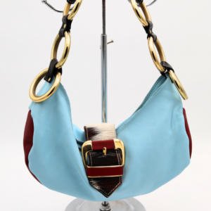 Baby Bag Bleu/Bordeau/Marron glacé