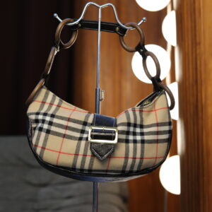 Baby Bag / Marron Glacé / Motif Burberry